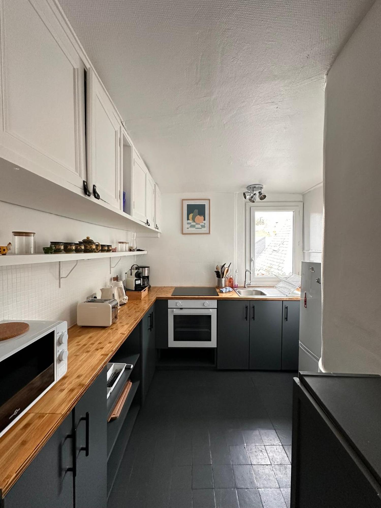 Large Apartment In City Center Honfleur Esterno foto